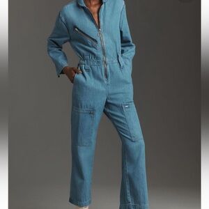 Anthropologie denim jumpsuit NWT - Size Small